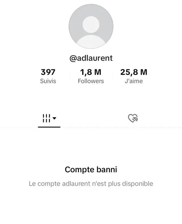 ภาพหน้าจอการจำกัดของแพลตฟอร์ม: AD Laurent · @adlaurent